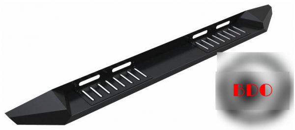 Dodge Ram 2009-2019 1500 2500 3500 Black Armour Running Board Steps - Free Shipping