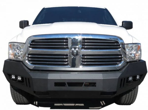 2013-2019 Dodge Ram 1500 Front Armour Bumper Kit LED Light Bar & LED Cubes