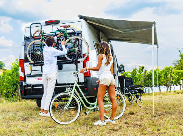 Mercedes Sprinter Van Conversions, Rv's and Motorhomes Fiamma Bike carriers - Free Shipping